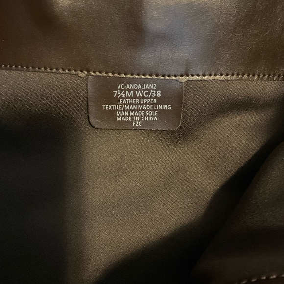 Vince Camuto Andalian 2 Brown Leather & Suede Knee High Boots | 7.5M Wide Calf N - Picture 7 of 8